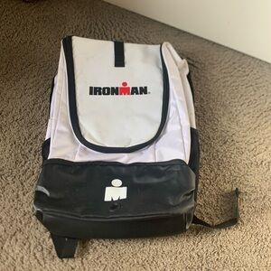 Iron Man Black and White Men's Backpack